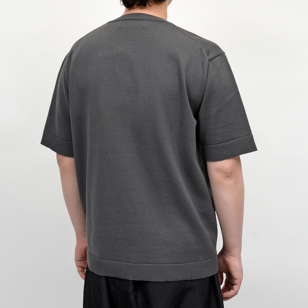 AMBELL(アンベル) KEY PIECE コットンシルククルーネックS/Sニット 00133 16061401163