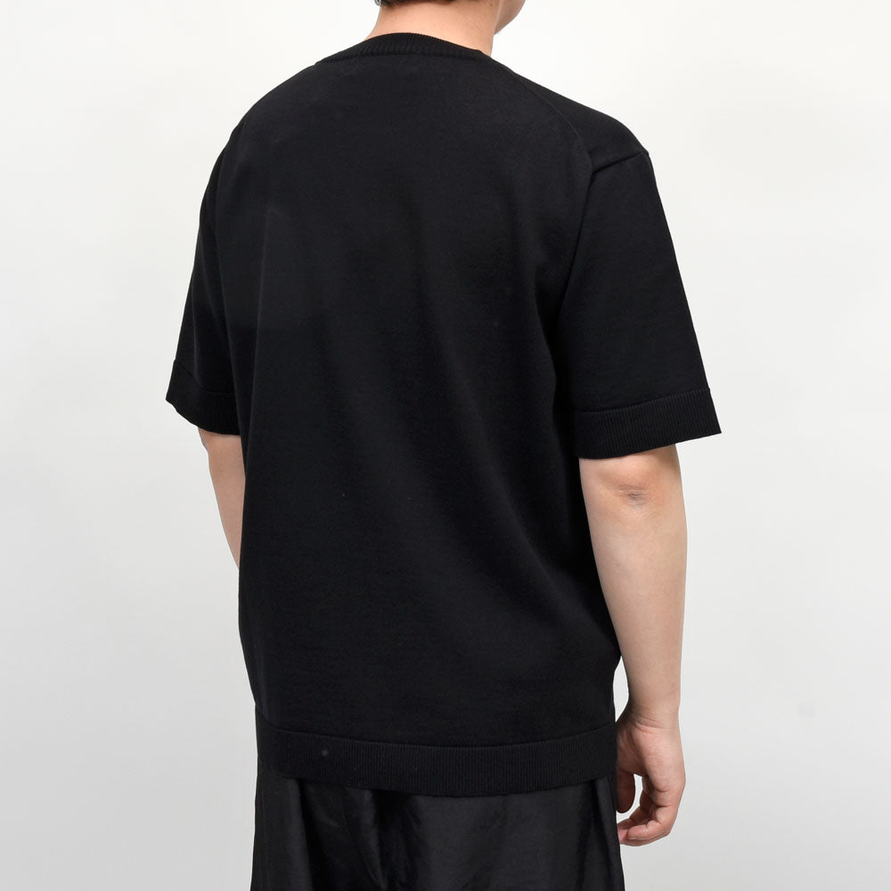 AMBELL(アンベル) KEY PIECE コットンシルククルーネックS/Sニット 00133 16061401163