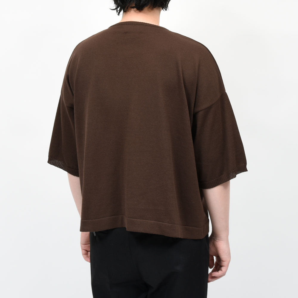 ma'ry'ya(マリア) コットンクルーネックニット YSK065 16061402112