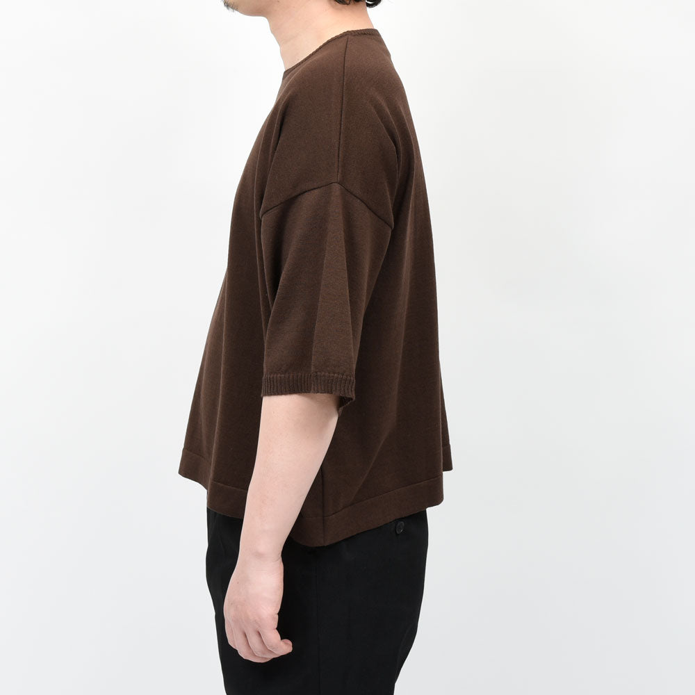 ma'ry'ya(マリア) コットンクルーネックニット YSK065 16061402112