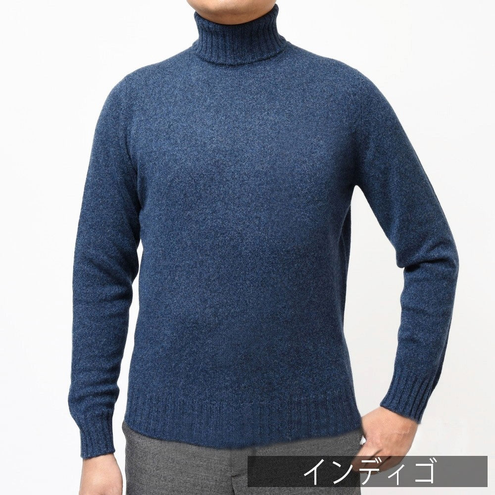 FILIPPO DE LAURENTIIS(フィリッポ デ ローレンティス)7ゲージウールカシミアタートルネックニット 5DV3ML60 16062000109