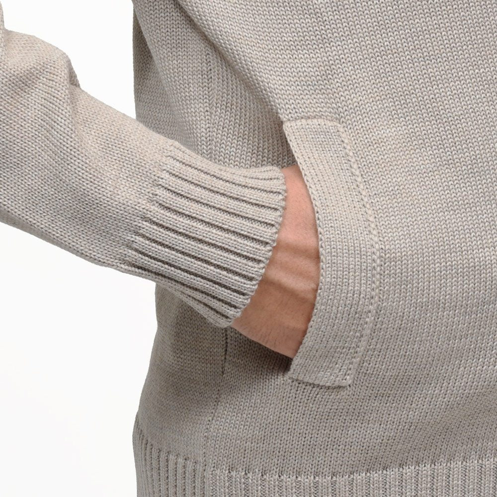 ZANONE(ザノーネ) 5ゲージウールスタンドカラーニットカーディガン CHIOTO/SLIM FIT/810130/ZR229/65802 16062001052