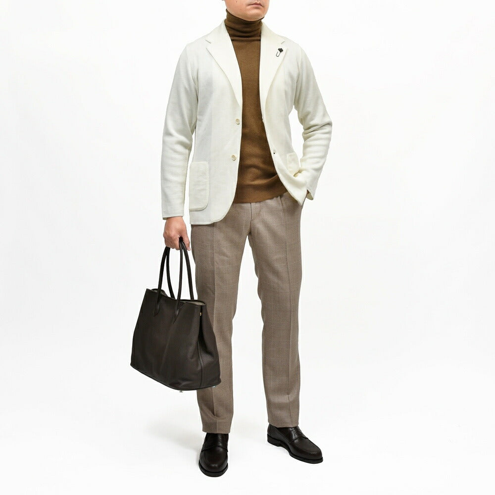 LARDINI(ラルディーニ) ウールミラノリブニットジャケット CNCJLJM56/CN65000 16062004109