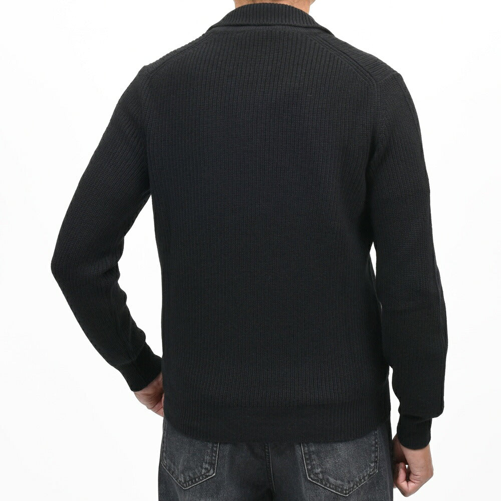 GRAN SASSO(グランサッソ)8ゲージジーロンラムズウールスキッパーニットポロ 23163/25024 16062006035