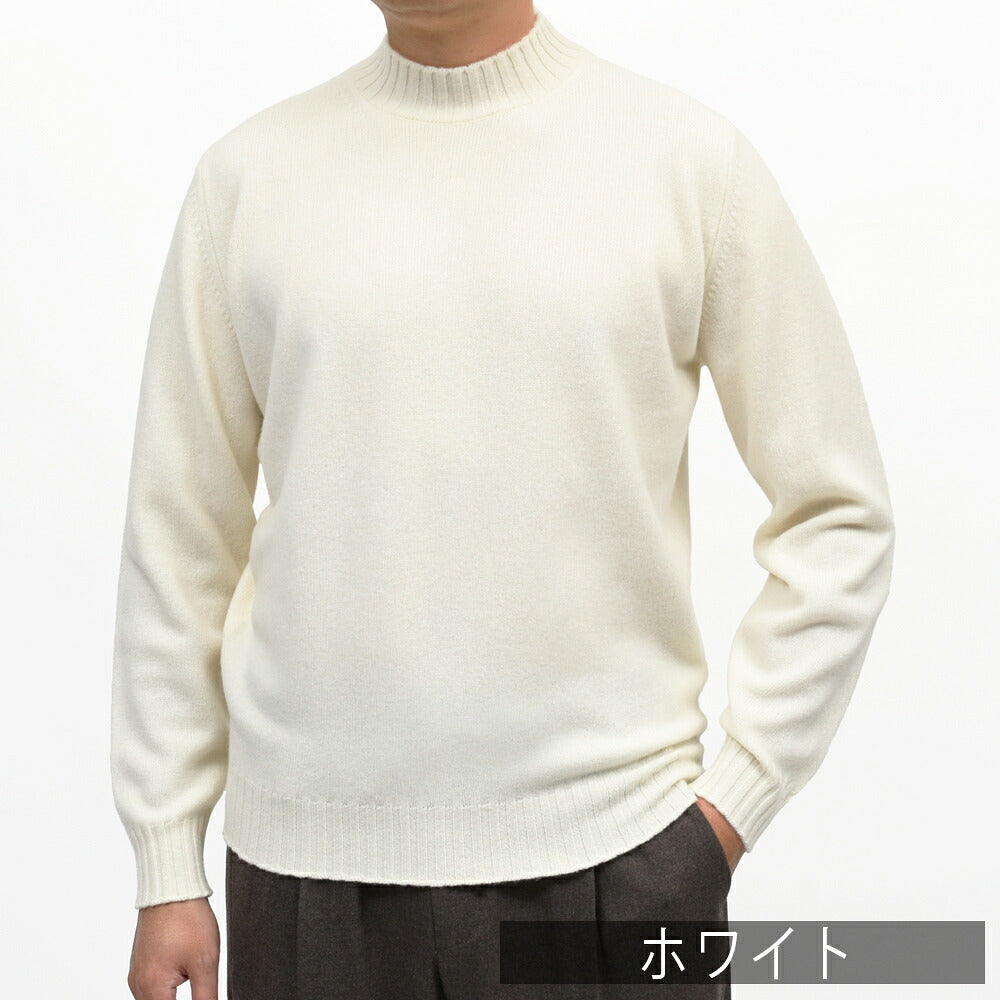 FILIPPO DE LAURENTIIS(フィリッポ デ ローレンティス)7ゲージウールカシミアモックネックニット 5LU3ML60 16062008109