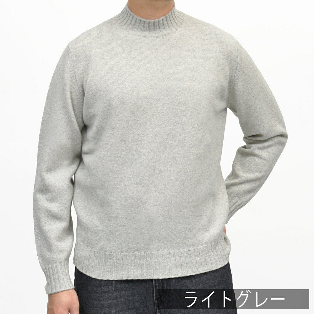 FILIPPO DE LAURENTIIS(フィリッポ デ ローレンティス)7ゲージウールカシミアモックネックニット 5LU3ML60 16062008109