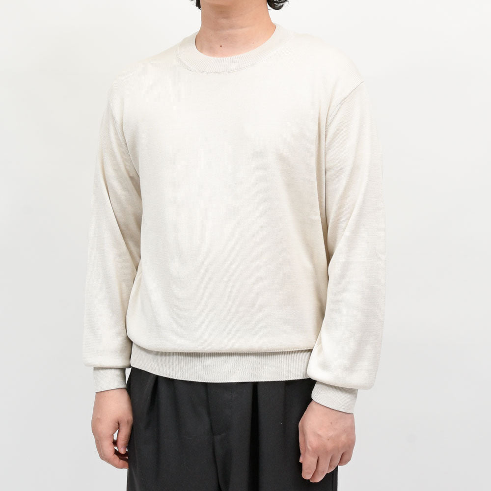RENCONTRANT(レンコントラント)シルククルーネックニット 10111 16062402172