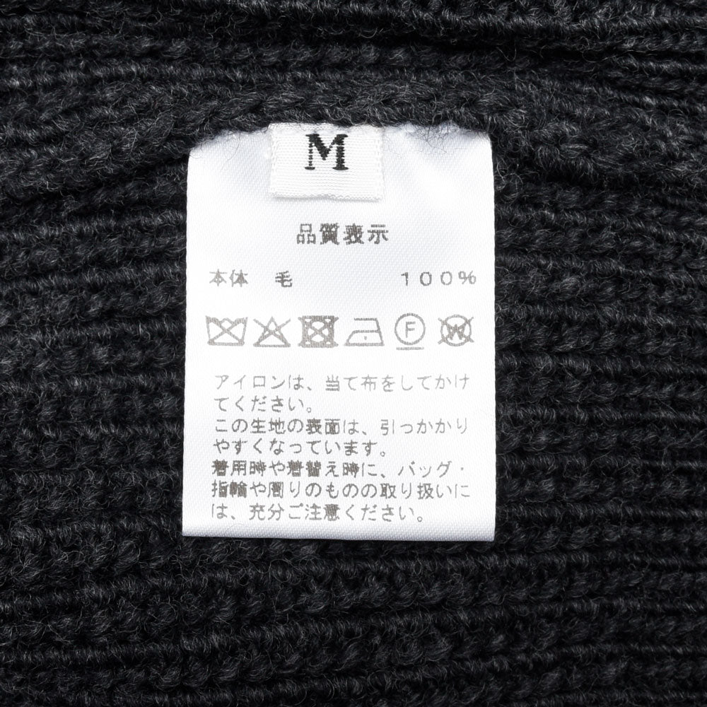 RENCONTRANT(レンコントラント)ウールリブクルーネックニット 10139 16062410172