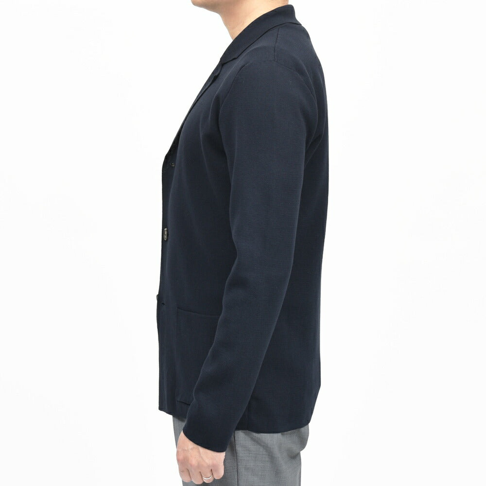 ZANONE(ザノーネ) コットンミラノリブニットジャケット 472-55701(M) 16065302052