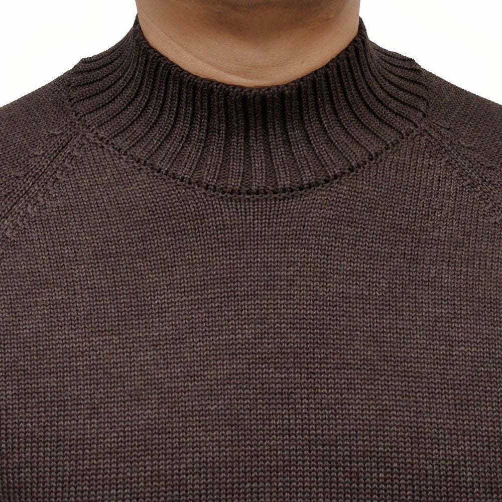 ZANONE(ザノーネ)<br>5ゲージウールモックネックニット SLIM FIT/472-65403(M) 16066300052