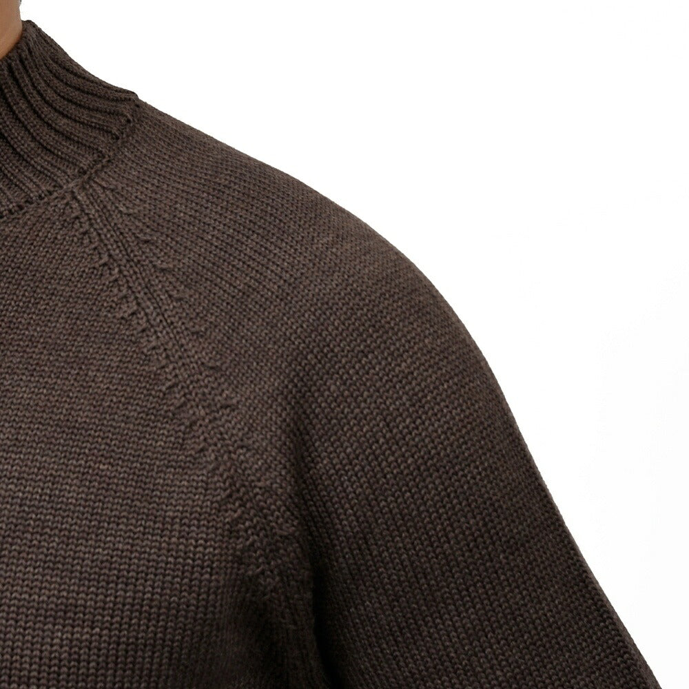 ZANONE(ザノーネ)<br>5ゲージウールモックネックニット SLIM FIT/472-65403(M) 16066300052