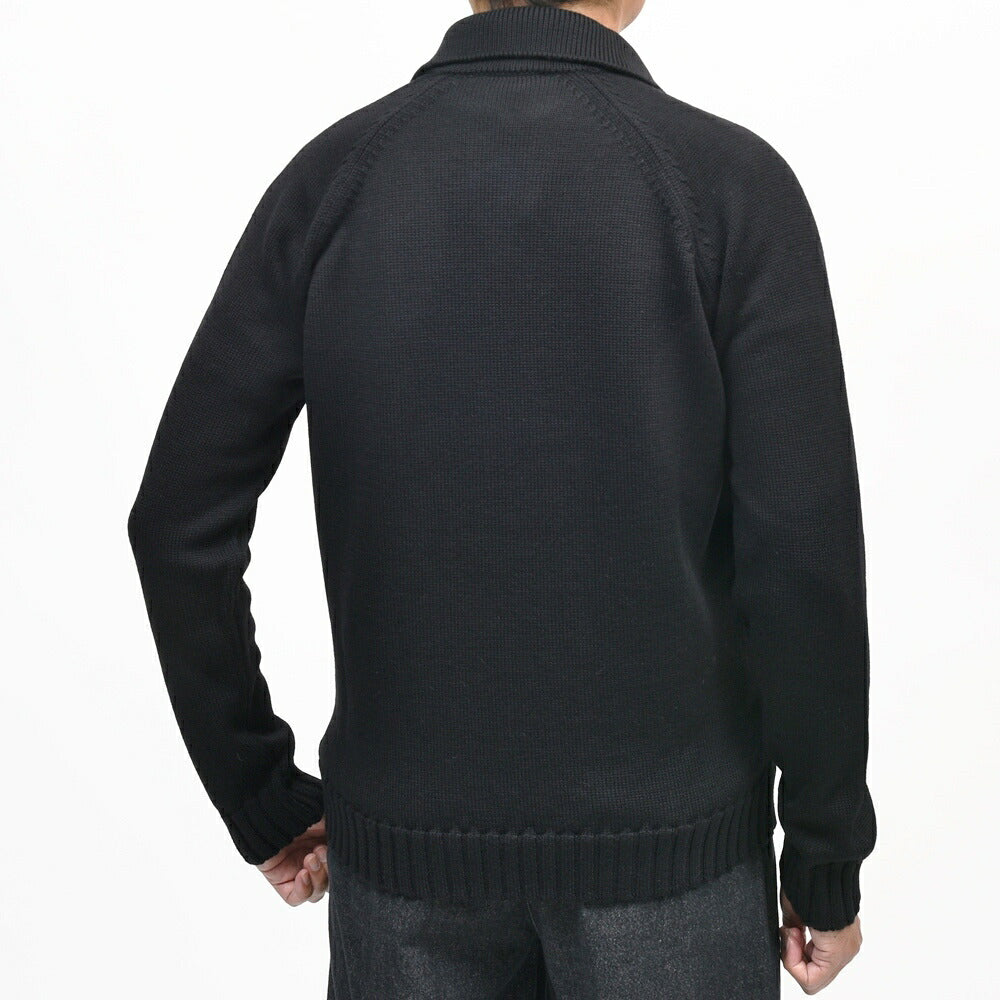 ZANONE(ザノーネ)5ゲージウールスキッパーニットポロ REGULAR FIT/472-65420(M) 16066302052