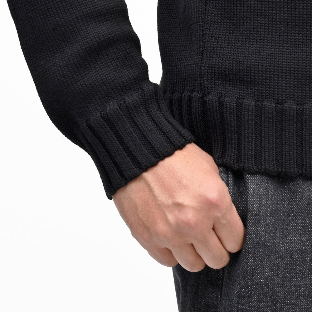 ZANONE(ザノーネ)5ゲージウールスキッパーニットポロ REGULAR FIT/472-65420(M) 16066302052