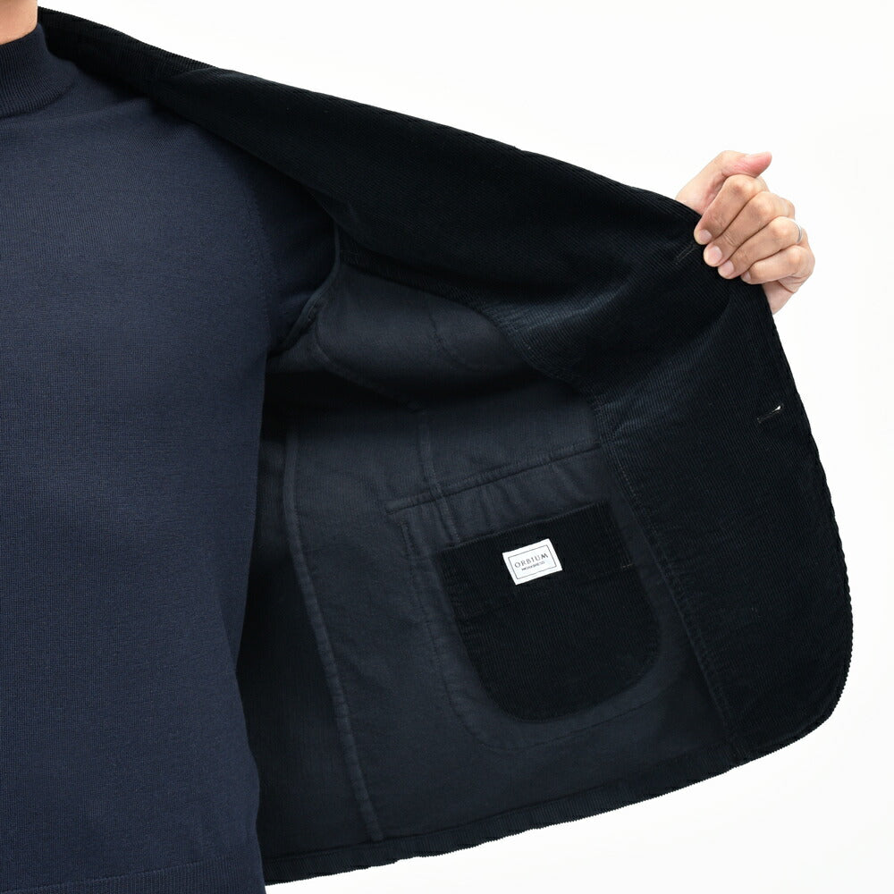 ORBIUM(オルビウム) WORKDRESS BLAZERワークドレスブレザー コットンコーデュロイ3Bジャケット 07510680161 17052001129