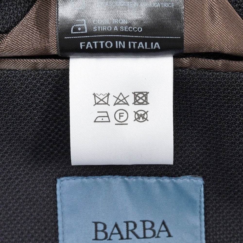 BARBA(バルバ) B ACTIVEビーアクティブ ウールホップサック2Bジャケット(メタルボタン) 487-41761 17052011052