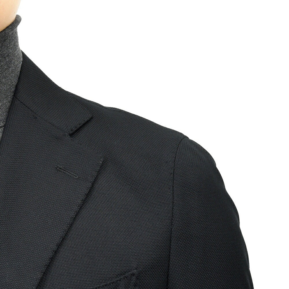 BARBA(バルバ) B ACTIVEビーアクティブ ウールホップサック2Bジャケット(メタルボタン) 487-41761 17052011052