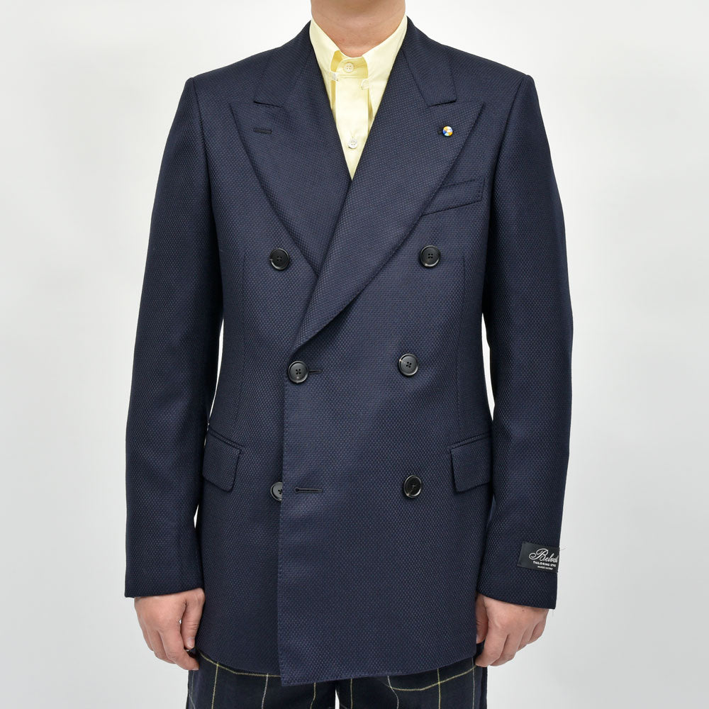 Belvest(ベルベスト) ウールホップサック6Bダブルジャケット G810S-2817 17052402020
