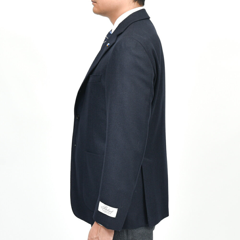 Belvest(ベルベスト) ウールカシミヤ3Bジャケット / JACKET IN THE BOX 17056204020