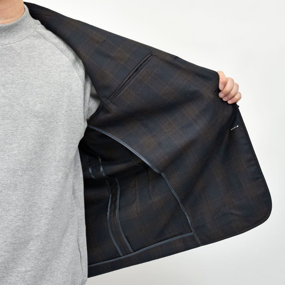 Belvest(ベルベスト) ウールタータンチェックアトリエジャケット G10344-31044 JACKET IN THE BOX 17056400020