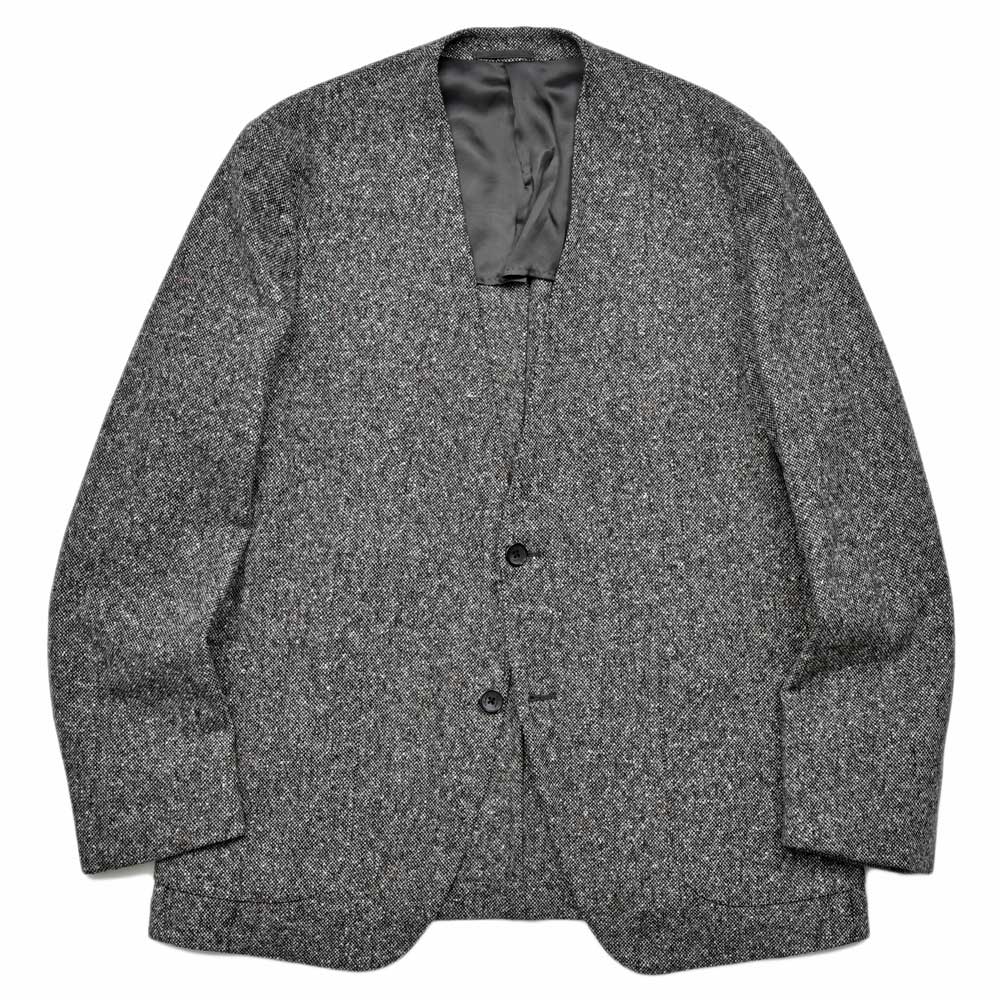 Belvest(ベルベスト) ウールホームスパンノーカラー2Bジャケット G10104C-2655/GJ 17056401020