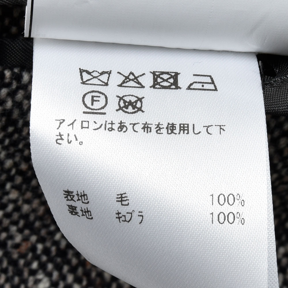 Belvest(ベルベスト) ウールホームスパンノーカラー2Bジャケット G10104C-2655/GJ 17056401020