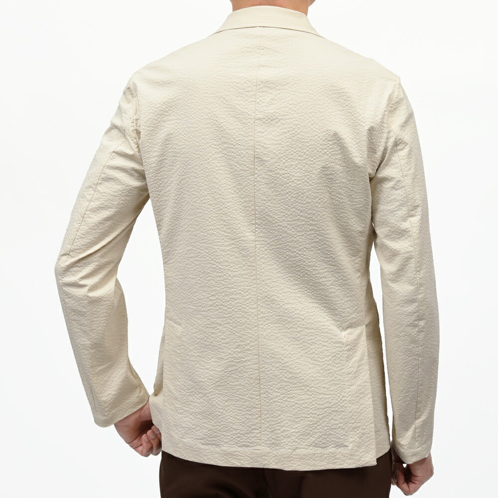 Giannetto(ジャンネット) コットンストレッチシアサッカー2Bシャツジャケット CORALLO JACKET/61270 17061000109