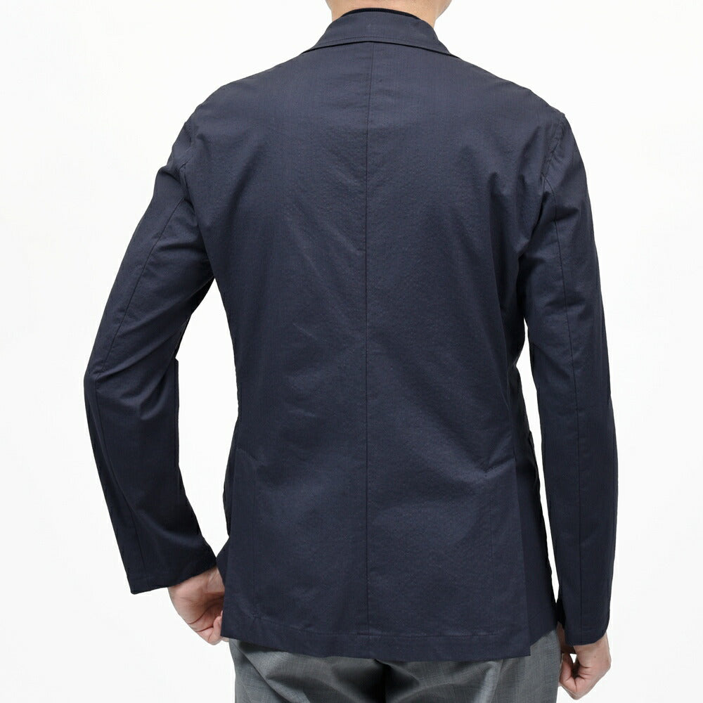 Giannetto(ジャンネット) コットンストレッチシアサッカー2Bシャツジャケット CORALLO JACKET/61270 17061000109