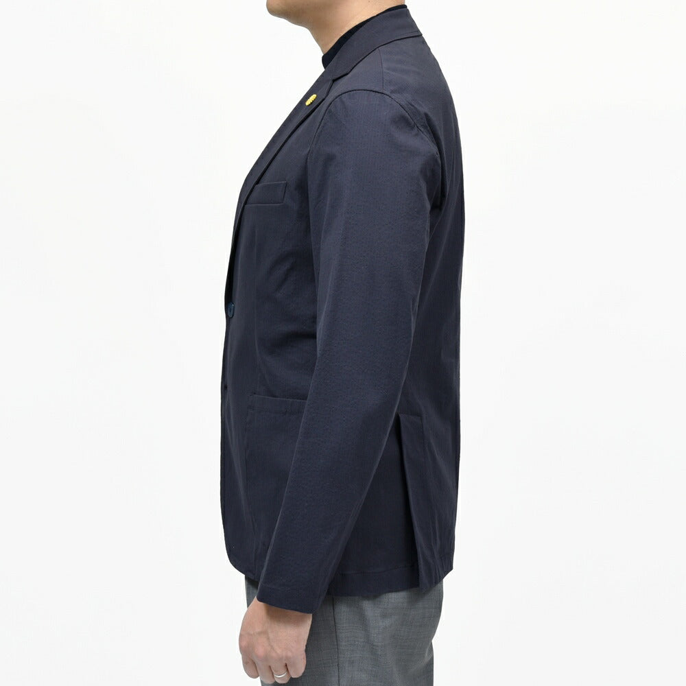 Giannetto(ジャンネット) コットンストレッチシアサッカー2Bシャツジャケット CORALLO JACKET/61270 17061000109