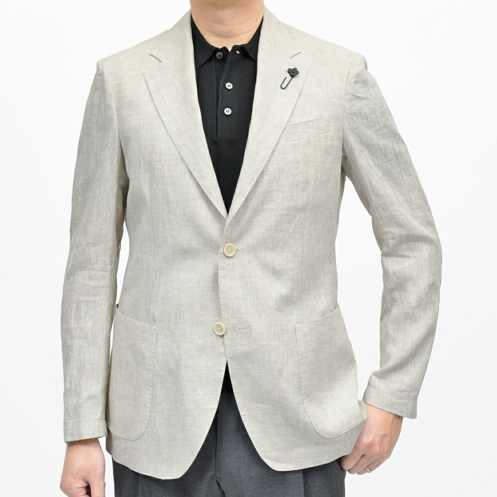 LARDINI(ラルディーニ) RIETIリエティ リネンソリッド2Bライトジャケット JD6205/PAIF66808 17061004109