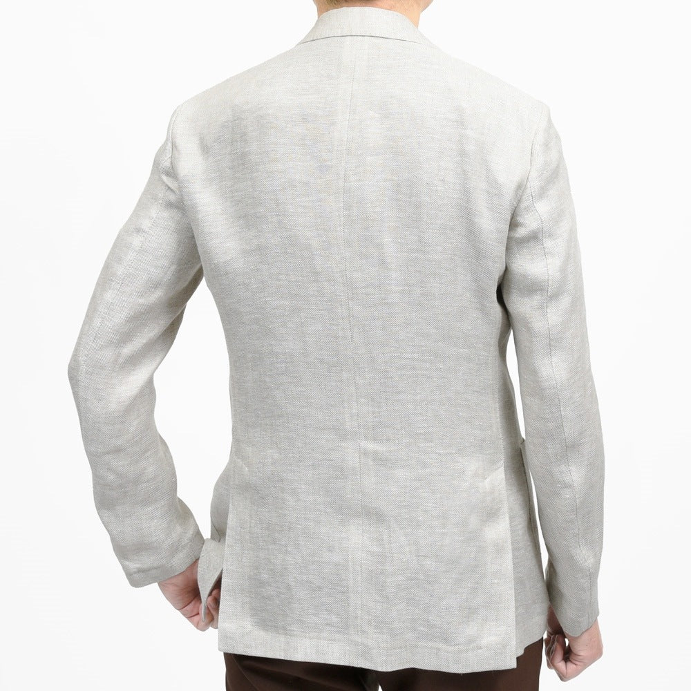 LARDINI(ラルディーニ) RIETIリエティ リネンヘリンボーン2Bライトジャケット JD6205/PAIF66810 17061005109