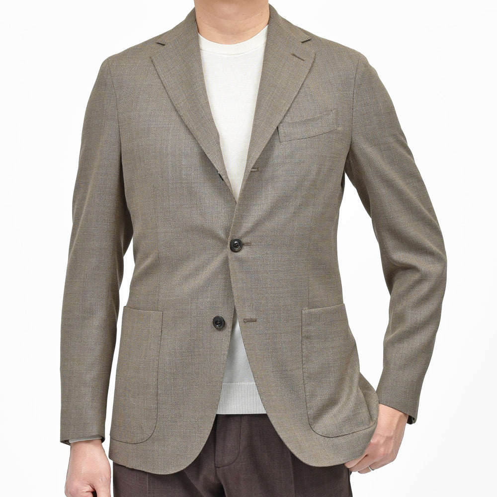 BOGLIOLI(ボリオリ) DOVERドーヴァー ウールホップサック3Bジャケット W2902E/SA0534 17061007039