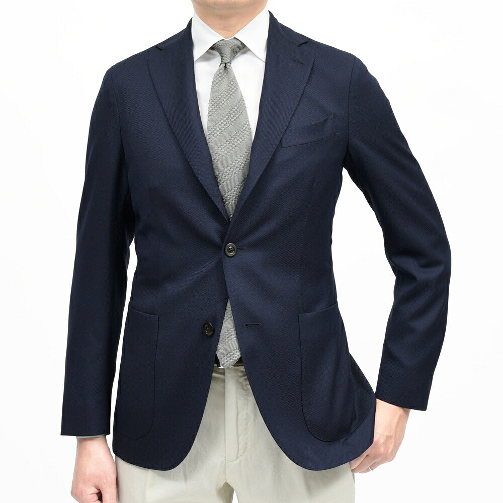 BOGLIOLI(ボリオリ) DOVERドーヴァー ウールホップサック3Bジャケット W2902E/SA0534 17061007039