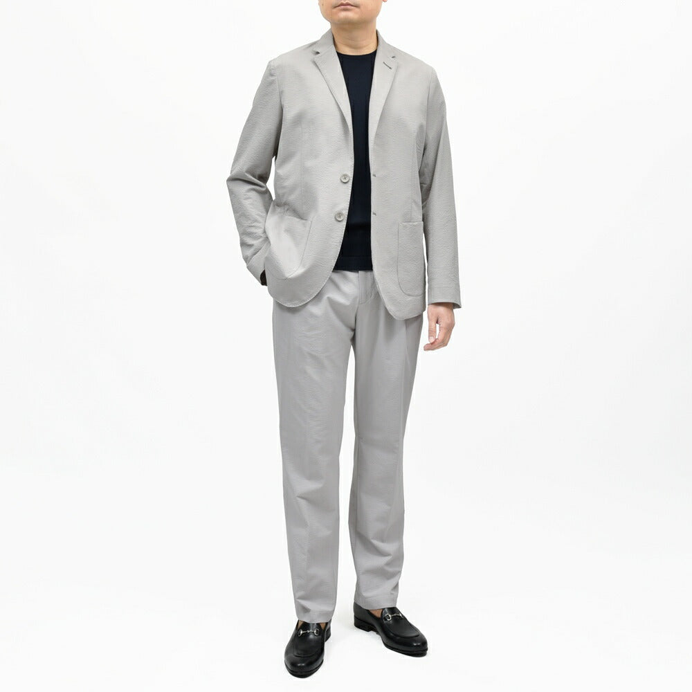 HERNO(ヘルノ) テックシアサッカー2Bジャケット GA000192U-12684 17061600132