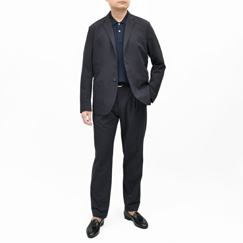 HERNO(ヘルノ) テックシアサッカー2Bジャケット GA000192U-12684 17061600132