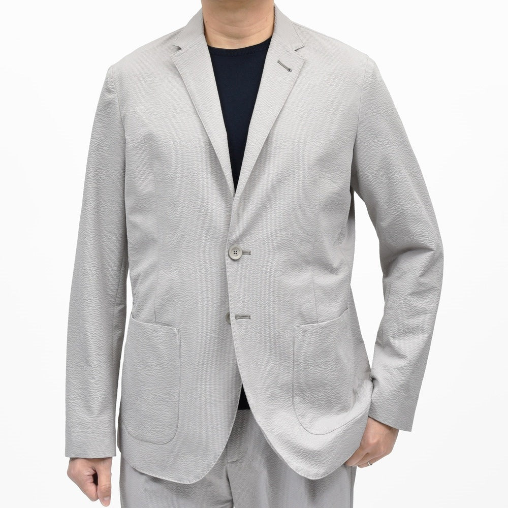 HERNO(ヘルノ) テックシアサッカー2Bジャケット GA000192U-12684 17061600132