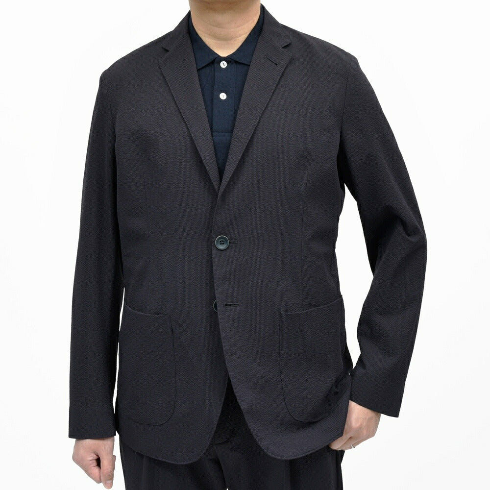 HERNO(ヘルノ) テックシアサッカー2Bジャケット GA000192U-12684 17061600132
