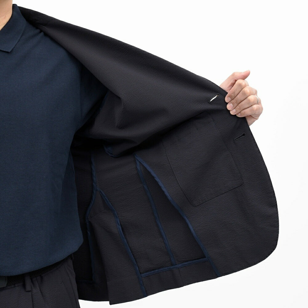 HERNO(ヘルノ) テックシアサッカー2Bジャケット GA000192U-12684 17061600132