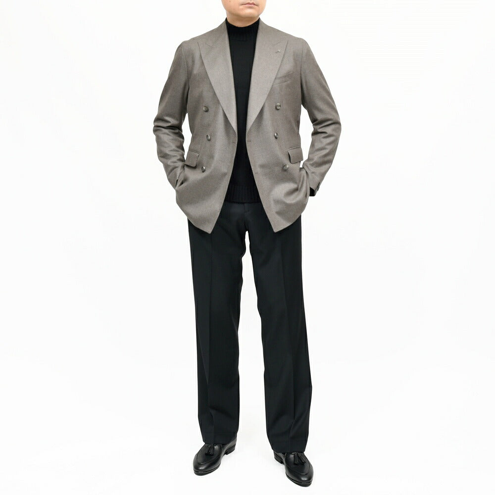 TAGLIATORE(タリアトーレ) NEWYORKニューヨーク LoroPiana ウールカシミアライトフランネル6Bダブルジャケット 1SNY10B/010021 17062024054