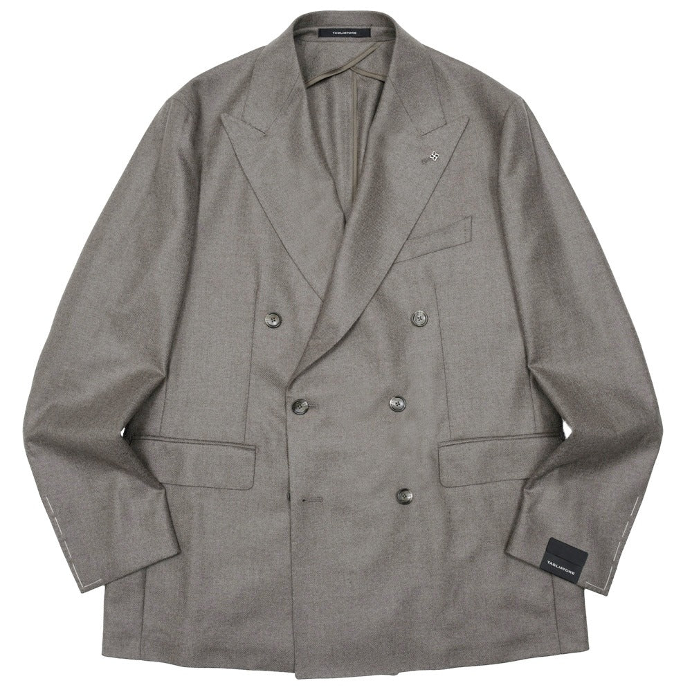 TAGLIATORE(タリアトーレ) NEWYORKニューヨーク LoroPiana ウールカシミアライトフランネル6Bダブルジャケット 1SNY10B/010021 17062024054