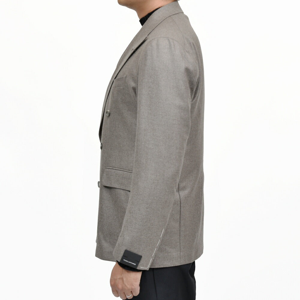 TAGLIATORE(タリアトーレ) NEWYORKニューヨーク LoroPiana ウールカシミアライトフランネル6Bダブルジャケット 1SNY10B/010021 17062024054