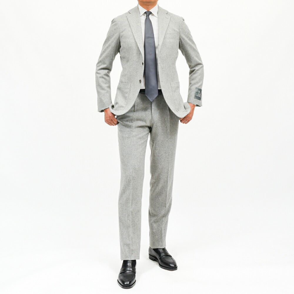 guji(グジ)ウールフランネル3Bジャケット MADE BY RING JACKET / FOX BROTHERS - CBT5 17062206028