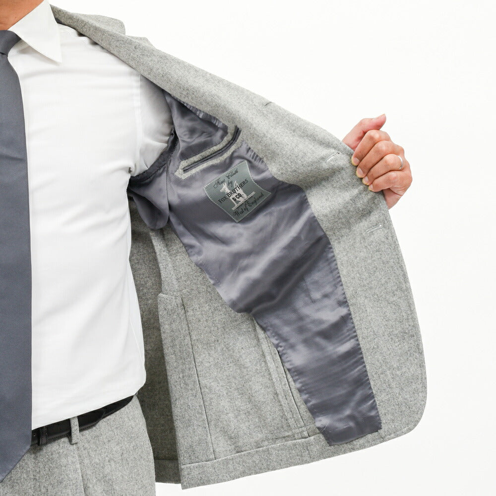 guji(グジ)ウールフランネル3Bジャケット MADE BY RING JACKET / FOX BROTHERS - CBT5 17062206028