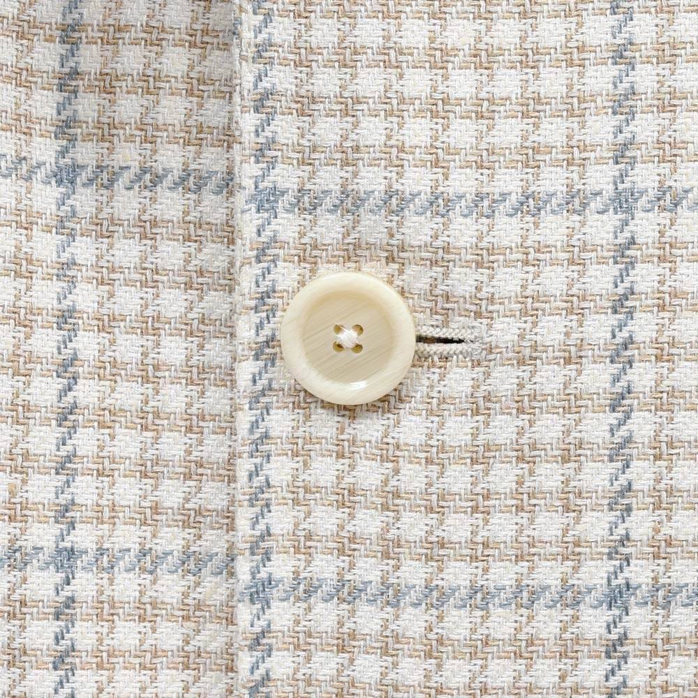 LARDINI(ラルディーニ) ROMAローマ コットンリネンライトツィードオーバーチェック2Bジャケット 6116-A6202Q6512 17065004109
