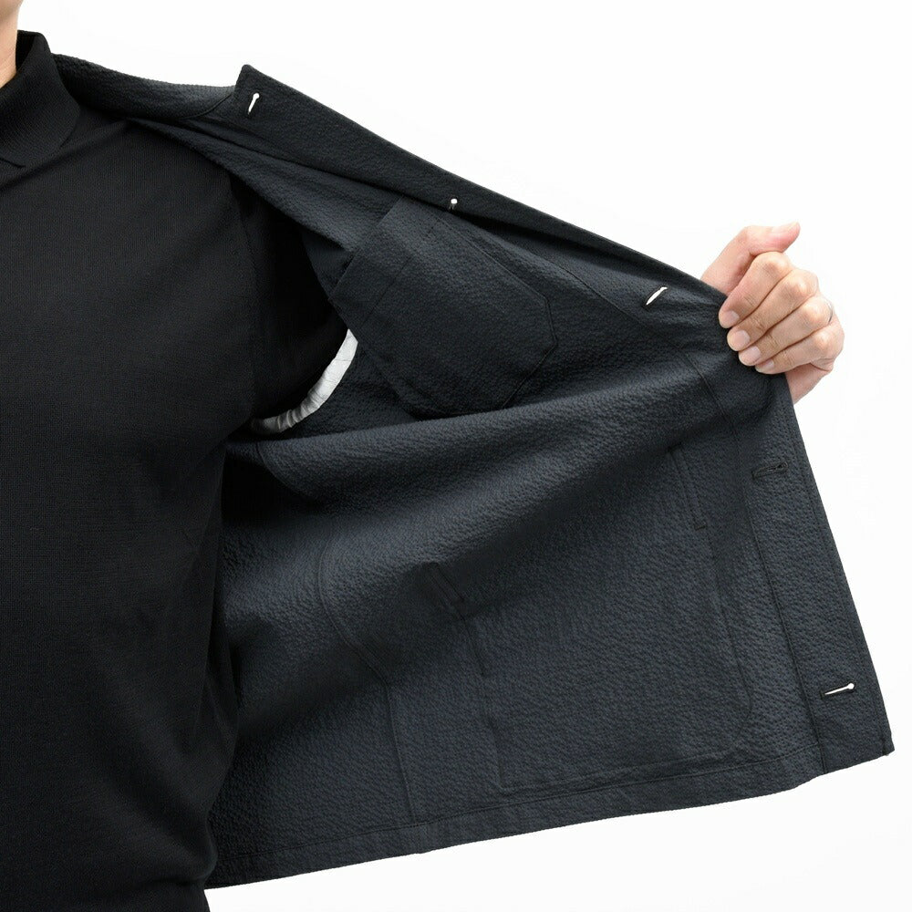 INCOTEX(インコテックス) ストレッチコットンシルクシアサッカーカバーオール 470-51802(M) 17065300052
