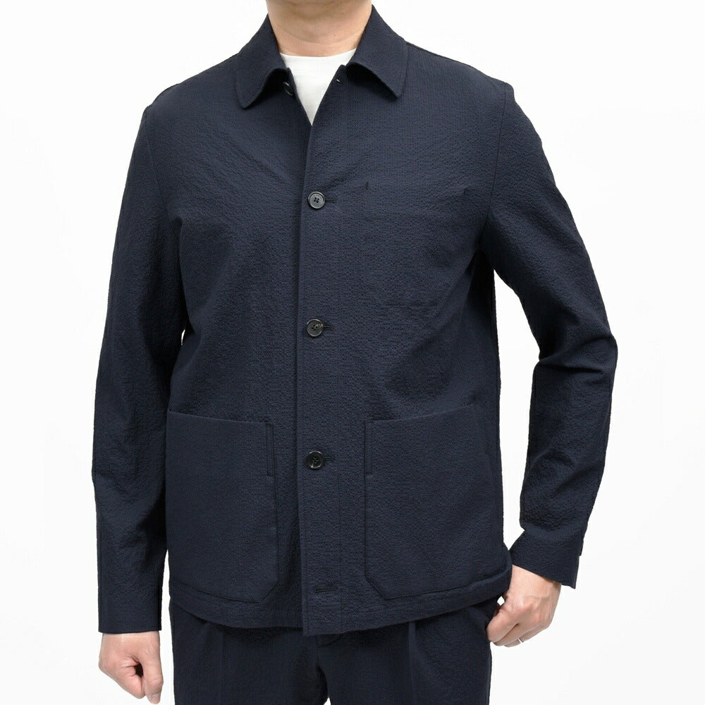 INCOTEX(インコテックス) ストレッチコットンシルクシアサッカーカバーオール 470-51802(M) 17065300052