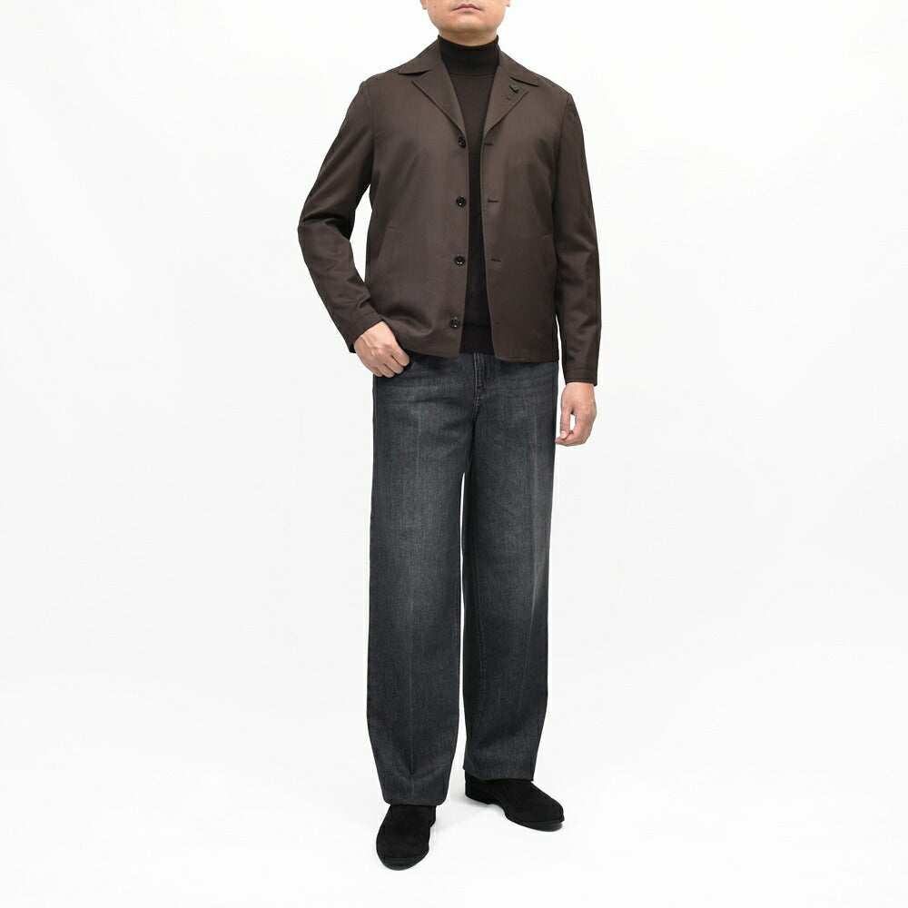 LARDINI(ラルディーニ)CONY ウールツイルショートブルゾン JECONY/CN64414 17066000109