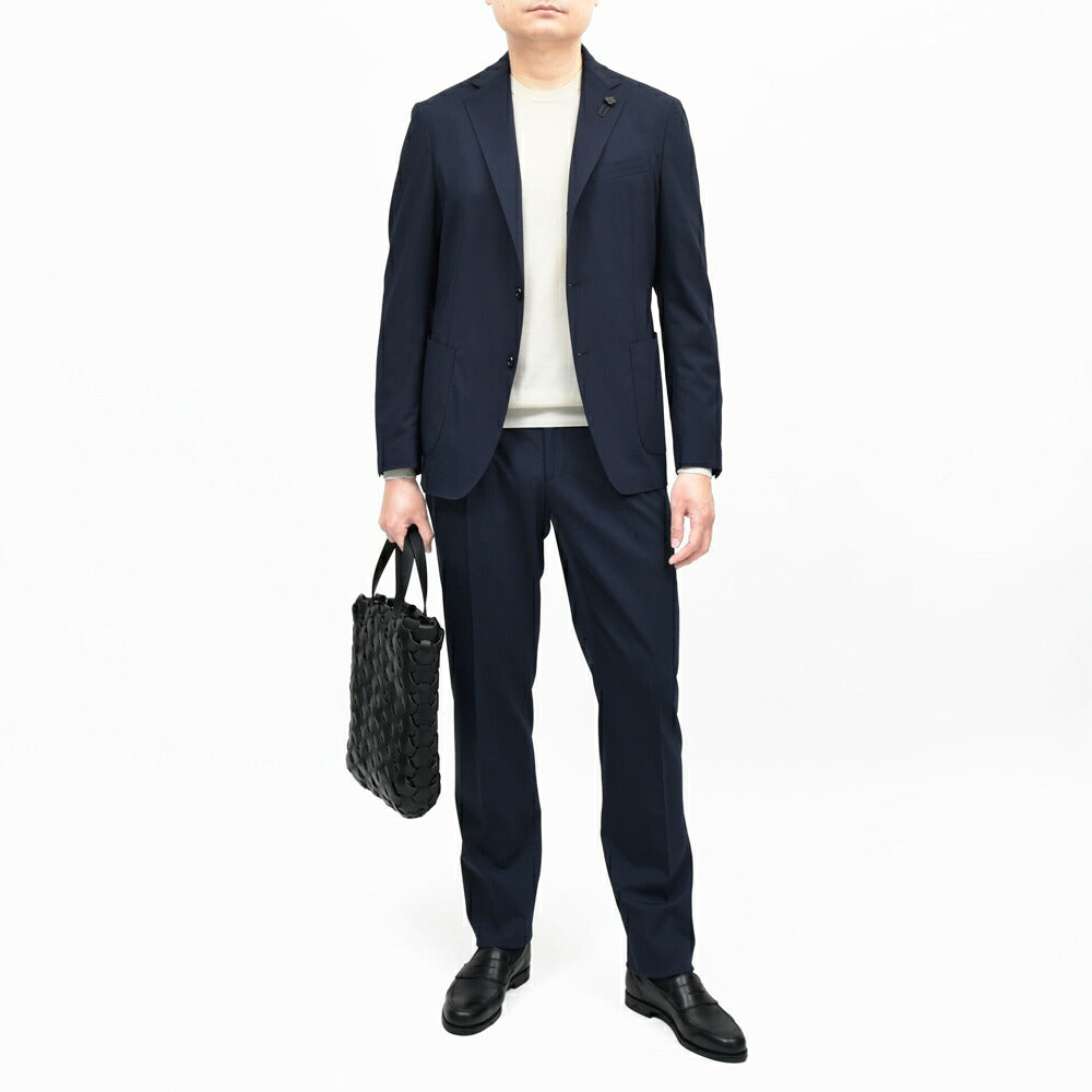 LARDINI(ラルディーニ) EASY WEARイージーウェア テックウールトロピカル3Bスーツ JA091AQ/CN64702 17161000109