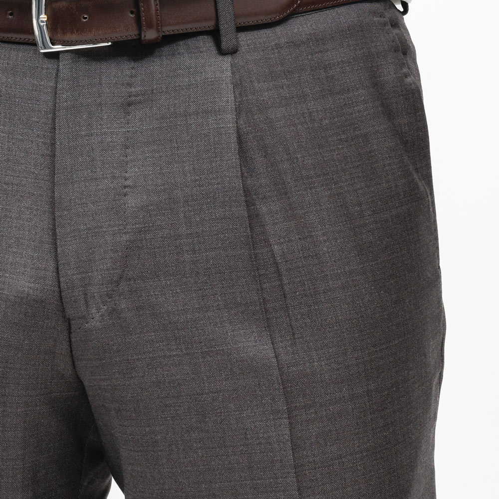 guji(グジ)ウールシャークスキン3B1プリーツスーツ MADE BY RING JACKET / Ermenegildo Zegna - TROFEO 17162207028