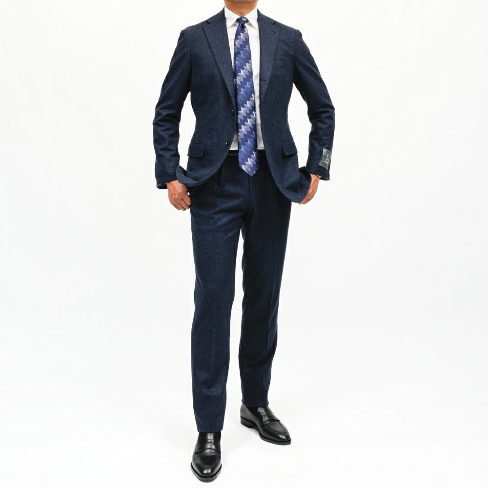guji(グジ)ウールフランネル3B1プリーツスーツ MADE BY RING JACKET / FOX BROTHERS - CBT5 17162210028