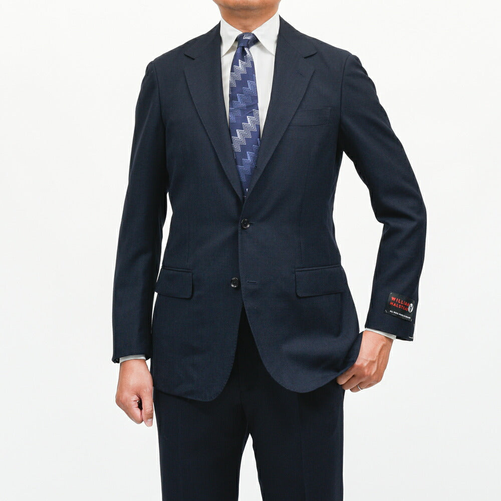 guji(グジ)ウールフレスコ3B1プリーツスーツ MADE BY RING JACKET / WILLIAM HALSTEAD 17162212028